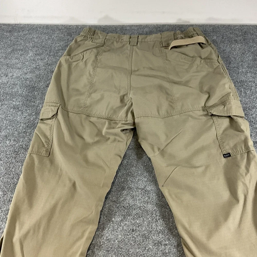 5.11 Tactical Cargo Pants Mens 40x32 Khaki Ripstop Utility Hiking Work Pants